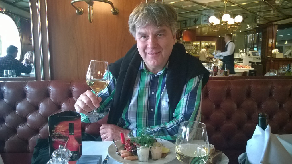 Silja Symphony illallisella (1)