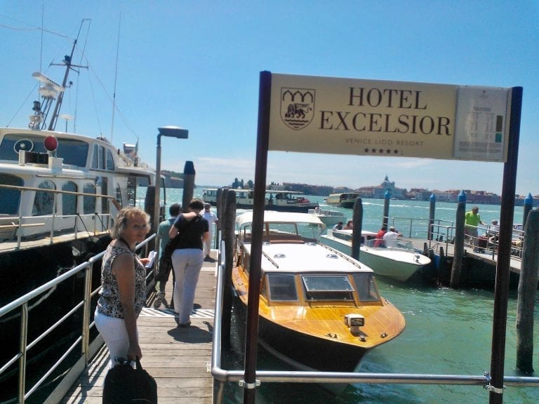 Hotel Excelsior – luksusta Lidon saarella Venetsiassa
