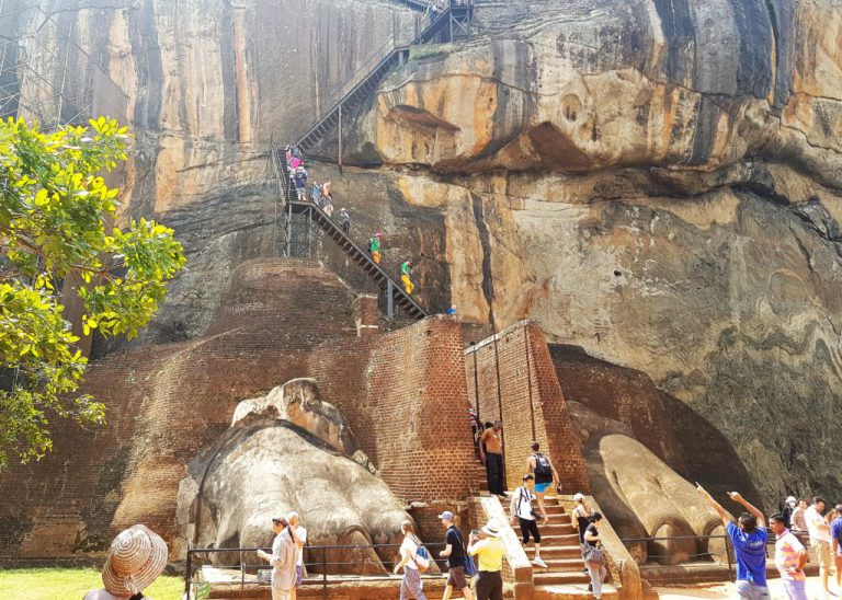 Sigiriya (Lion Rock) Sri Lankalla on huikean hieno matkakohde
